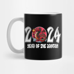 Happy New Year 2024 Chinese New Year 2024 Year of the Dragon Mug